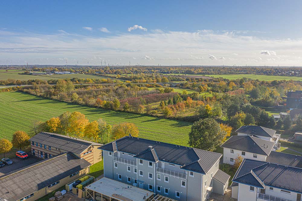 Talis Immobilien - Projekt Rosenburger Weg, Husum. Mietwohnungen in Holzhäuser - 1